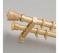 Aluminum ain Track 2-Way Room Divider Rail Easy Installat & Modern Design Ideal for Living Room & Farmhouse Bedroom Outdoor Use d 3.2m (10.5ft)