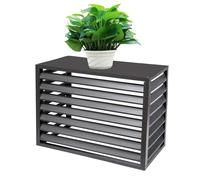 Aluminum Air Conditioner and Heat Pump Cover, Air Conditioner Fence Screen, Outdoor Plant Display Rack Storage Shelf, Aluminum All-Weather Central Air Conditioner Protect