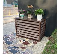 Aluminum Air Conditioning Cover Decorative Privacy Fence Screen,AC Covers For Outside Units,Outdoor Condenser Protective Cover,Protective Grilles For AC And Heat Pumps,Trash Can Enclosure Flower Stand