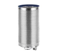 Aluminum Air Duct, Flexible Exhaust Pipe for Home Use, Condenser Vent Hose Pipe for Industrial Venting, for Tumble Drier, Cooker Hood, Extractor Fan, with 1 Clamps and 1 Tape(2m,150mm)