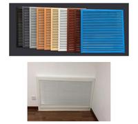 Aluminum Air Grille Vent Cover - Durable and Versatile for Attics, Bathrooms, and Kitchens