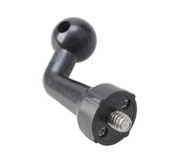 Aluminum Alloy 1/4 Male To 17mm Ball Head Adapter For Phones Tablet Camera Tripods Live Streaming Equipment Mount Phones Tripods Connection Extension Rod