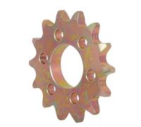 Aluminum Alloy 14T Front Sprocket for Surron For Light Bee X/S, Dirt For Bike Chainring with Smooth Shifting and High Compression Resistance, Silver Upgrade Part