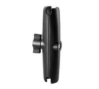 Aluminum Alloy 15cm Double Socket Arm 1 Inch Ball Mount For Motorcycle Phone Holder Photography Extension Accessory Double Socket With Action Camera Adapter