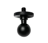 Aluminum Alloy 17mm Ball for Head Adapter Clip for 10 9 8 Camera Car Auto Mounting Bracket 1/4 Screw Mount 17mm Ball Mount Adapter Base Phone Holder