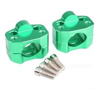 Aluminum Alloy 28mm Handlebar Riser Red Blue Green(Green)
