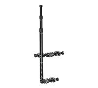 Aluminum Alloy 360°Motorcycle Bike Selfie Stick Camera Handlebar Mount Clamp 1/4" Thread For Adventure