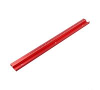 Aluminum Alloy 45 Type T Slot Miter Track 1pc Fixture Designed for Router Table and Band Saw Use Allowing Secure Featherboard Clamping (500mm)