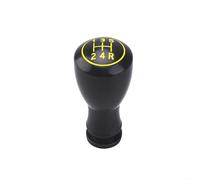 Aluminum Alloy 5 Speed Shift Knob Featuring Shift Pattern Mapping for Manual Transmission Use and Adaptability to Common Vehicle Platforms (Black)