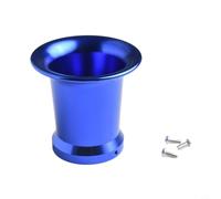 Aluminum Alloy 50mm for velocity Stack Intake For Motorcycle Carb(Blue)