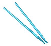 Aluminum Alloy 5A Drumsticks for Jazz Practice and Pad Use Ideal for Strength Building and Skill Improvement (Blue)