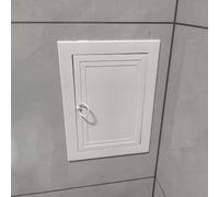 Aluminum Alloy Access Panel 10x20 Inch for Drywall & Ceiling - Electrical Access Door for Circuit Repairs, Easy Install Siphon Cover, Durable & Versatile Solution