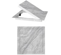 Aluminum Alloy Access Panel for Drywall Ceiling, Small Inspection Hatch Plate, Concealed Panel for Floor Hatch, Valves, Fuse Box Cover