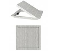 Aluminum Alloy Access Panel for Drywall Ceiling, Small Inspection Hatch Plate, Concealed Panel for Floor Hatch, Valves, Fuse Box Cover