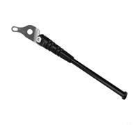 Aluminum Alloy Adjustable Kickstand Single Leg for For BROMPTON Folding Bike Lightweight CNC Machined Bicycle Accessory (black)