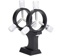 Aluminum Alloy Adjustable Pointer Bracket with Fixing Ring Finderscope Bracket with 1/4 Standard Camera Thread Hole Aperture Finder Scope Bracket for Astronomical Telescope,for indoor/outdoor
