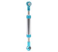 Aluminum Alloy Adjustable Servo Steering Link Rod, RC Steering Link Rod, CNC Anodized Hydraulic - Style Pull Rod for Axial SCX10, TRX4 D90, Gen8 1/10 RC (80-86mm)