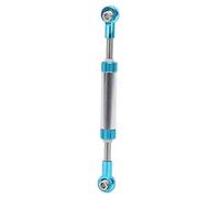 Aluminum Alloy Adjustable Servo Steering Link Rod, RC Steering Link Rod, CNC Anodized Hydraulic - Style Pull Rod for Axial SCX10, TRX4 D90, Gen8 1/10 RC (84-90mm)