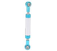 Aluminum Alloy Adjustable Servo Steering Link Rod, RC Steering Link Rod, CNC Anodized Hydraulic - Style Pull Rod for Axial SCX10, TRX4 D90, Gen8 1/10 RC (70-76mm)