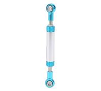 Aluminum Alloy Adjustable Servo Steering Link Rod, RC Steering Link Rod, CNC Anodized Hydraulic - Style Pull Rod for Axial SCX10, TRX4 D90, Gen8 1/10 RC (74-80mm)
