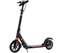 Aluminum Alloy Adult Scooter with Hand and Foot Brakes - Two Wheel Collapsible Travel Scooter for Teens and Adults, Non Electric Sports Scooter