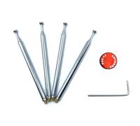 Aluminum Alloy Antenna Capacitor Cap Telescopic Extension Rod Signal Booster With Installation Tool Set For JPC12 Antennas, Extends Range To 300MM