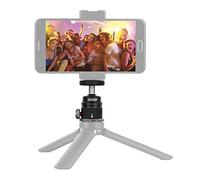 Aluminum Alloy Ball Head, 360° Rotation Mini Tripod Head with U Shape Slot for Cameras, Universal 1/4in Screw Mounting Compatibility