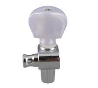 Aluminum Alloy Banjo Tuning Peg, Durable Instrument Part, Silver Finish - Lightweight Design, Easy Installation, Replacement Accessory for Banjo Players