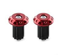 Aluminum Alloy Bar End Weights 31mm for Motorbike Safety(RED) | CNC aluminum alloy, anti-drop protection, crash resistant, 31x40x18mm size, fits 7/8 inch bars