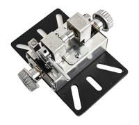 Aluminum Alloy Bench Vice for DIY Projects, Adjustable 4mm-35mm Capacity Ball Holder Support for Bench Drill, DIY Bead Punching and Small Parts Fixing