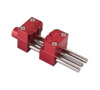 Aluminum Alloy Bench Vise Clamp - Self-Adjusting Dual-Jaw Devise for Secure Holding of Irregular and Regular Shapes