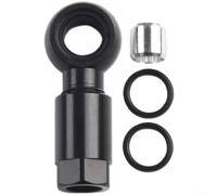 Aluminum Alloy BH90 Olive Connector for Hydraulic Brake Hose, | Compatible With for slx for xt for xtr Mt4 Disc Brakes,precision Fit For 4.8mm Tubing,silver Black Gold Red Options Bh90