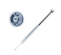 Aluminum Alloy Bicycle Fork Oil Pump For Suspension Service Hand Operated Or Cable Line Damping Adjustment Straight Or Vertebral Tube Compatible 26 27.5 29 Inch(Shoulder Control)