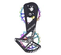 Aluminum Alloy Bicycles Rear Derailleur Pulley Set 16T Ceramic Bearing For R8000 R8800 Enhancing Cycling Performances Reduced Chain Wear Component
