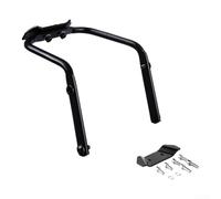 Aluminum Alloy Bike Bottle Cage Mount, Bicycle Seatpost Rack With | Dual Holder, Stable Cycling Accessory For Long Journeys, Anti-Rust Finish, Easy Installation, Black, 12x15x15cm