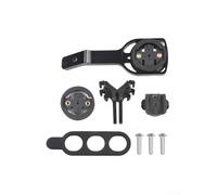 Aluminum Alloy Bike Computer Holder Designed to Fit For Garmin, For Cateye, For Bryton on For BLACK INC Handlebars