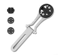Aluminum Alloy Bike Computer Mount Stand Integrated Handlebar Bracket For | Cycling Computer Base For Bryton And Camera, Bicycle Meter Bracket High Strength