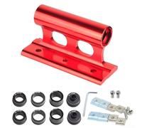 Aluminum Alloy Bike Fork Mount Bracket for Secure Roof Rack Attachment and for Easy Transport for Trucks and RVs (Front set Red)