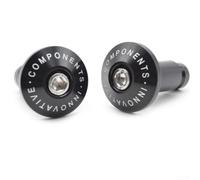 Aluminum Alloy Bike Handlebar Ends 1 Pair Protective Aluminum