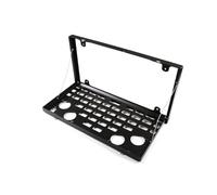 Aluminum Alloy, Black Car Rear Door Folding Table Cargo Shelf, Storage Tailgate Table, Decorative Accessories, For LR Defender 110 2020-2022