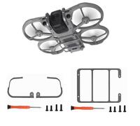 Aluminum Alloy Bottom Plate Gimbal Cover for DJI Avata 360 Protection Accessories Safe Distance Keep Full Panoramic View Lightweight 16g Crash Proof Foldable (bottom plate protection)