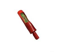 Aluminum Alloy Bow Leveling Instrument, Dual X/Y Bubble Level for Compound Bow Sight, and Nock Calibration, Lightweight-Screw-In Tool, Red(1pcs)