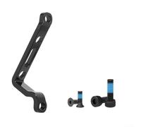 Aluminum Alloy Brake Caliper Adapter for 180mm for rotor Aluminum | Supports 180mm disc rotors, CNC machined alloy, low profile design, hydraulic compatible, durable(160MM)