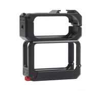 Aluminum Alloy Cage for DJI For Osmo For Nano, Protective Expansion Frame with Tripod Mount, Lightweight Metal Housing for Enhanced Stability and Filming, Black