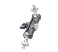 Aluminum Alloy Camera Accessory Adapter 1/4Inch Double Thread Rotatable Mount for Selfie Stick Camping Light Bracket Screw Adapter