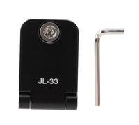 Aluminum Alloy Camera Cable Clamp, Camera Cage Cable Organizer with 1/4 Inch Screw and Retractable Positioning Pin for HD Multimedia Interface SDI Microphone Cables