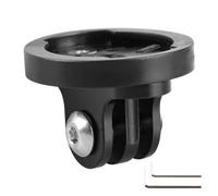 Aluminum Alloy Camera Headlight Adapter Stable Cycling Front Light Bracket Camera Stand Bike Camera Mount Holder Bracket Adapter for Edge Interface