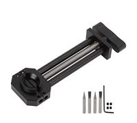 Aluminum Alloy Camera Lens Repair Vise, Lens Adjustment Tool for 22mm-105mm Thread Sizes, Precision Jaw Range 8mm-90mm, Lightweight Portable Lens Repair Tool for DSLR and