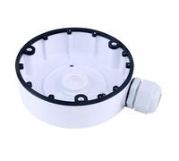 Aluminum Alloy Camera Mount Cable Management Box with Secure Locking for Indoor Outdoor Ceiling Mount Security Camera Cable Cover Plate