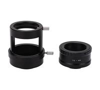 Aluminum Alloy Camera T2 Lens Mount Adapter Ring with Height Diameter Regulating Valve for Samsung NX Micro SLR M42x0.75